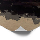 ヴィンテージ日本の武者芸術プリントポスター ポスター (角)