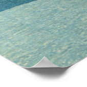 ヴィンテージ日本の浮世絵が浮かぶ世界 ポスター (角)