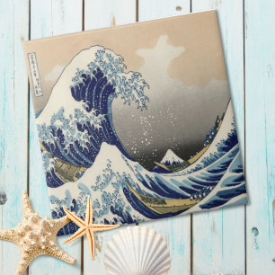 ヴィンテージ日本の浮世絵の波素晴らしは タイル