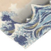 ヴィンテージ日本の浮世絵の波素晴らしは テーブルクロス (アングル)