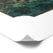 ヴィンテージ日本の浮世絵浮世ウッドブロック ポスター (角)