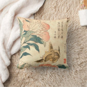 ヴィンテージ日本の浮世絵 クッション (ブランケット)