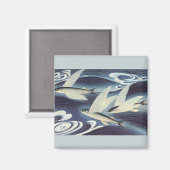 ヴィンテージ日本の海 マグネット (正面/裏面)