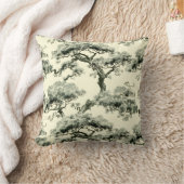 ヴィンテージ日本の盆栽 クッション (ブランケット)