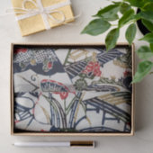 ヴィンテージ日本の着物織り（備型） 薄葉紙 (ギフト)