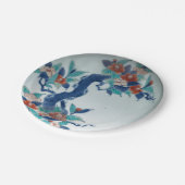 ヴィンテージ日本の磁器ジャパンディ盆栽 ペーパープレート (アングル)