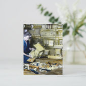 ヴィンテージ日本の社メーカー職人の旧日本 ポストカード (スタンド正面)