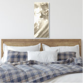 ヴィンテージ日本の竜 キャンバスプリント (インサイチュ (寝室))