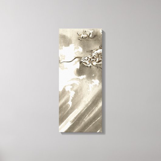 ヴィンテージ日本の竜 キャンバスプリント (正面)