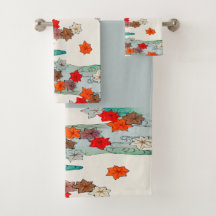 ヴィンテージ日本の紅葉伝統的パターン