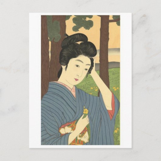 ヴィンテージ日本の絵葉書 ポストカード (正面)