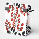 ヴィンテージ日本の花文田美術優秀箱7月 フェイバーボックス (裏面サイド)