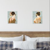 ヴィンテージ日本の芸者の着物 (寝室)