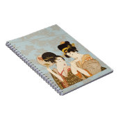 ヴィンテージ日本の芸者の着物 ノートブック (右側)