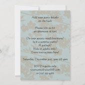 ヴィンテージ日本の芸者女子パーティー 招待状 (裏面)