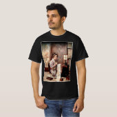 ヴィンテージ日本の芸者 – Letter Writer Tシャツ (正面フル)