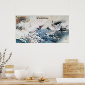 ヴィンテージ日本の芸術海戦ポスター ポスター (キッチン)