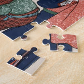 ヴィンテージ日本の芸術 ジグソーパズル (側面)