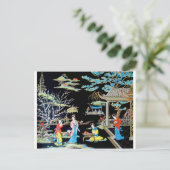 ヴィンテージ日本の芸術 ポストカード (スタンド正面)