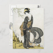 ヴィンテージ日本の芸術 ポストカード (正面/裏面)