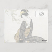 ヴィンテージ日本の芸術 ポストカード (裏面)