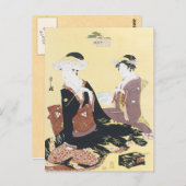 ヴィンテージ日本の芸術 ポストカード (正面/裏面)