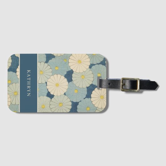 ヴィンテージ日本の芸術 ラゲッジタグ (正面横)