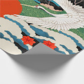 ヴィンテージ日本の芸術  ラッピングペーパー (角)