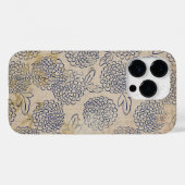 ヴィンテージ日本の菊の花 Case-Mate iPhoneケース (裏面 (横))
