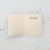 ヴィンテージ日本の菊オレンジと金ゴールド カード (内部)