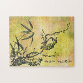 ヴィンテージ日本の鳥 ジグソーパズル (横)