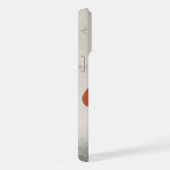 ヴィンテージ日本の2人雨の中の女性の大原小村 iPhoneケース (右側面)