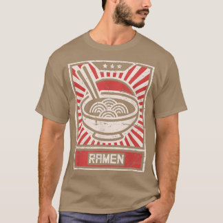 ヴィンテージ日本の – ラーメン好き日本のFood Ram Tシャツ