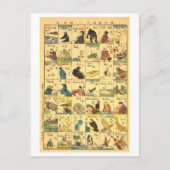 ヴィンテージ日本の – 英語翻訳グラフ ポストカード