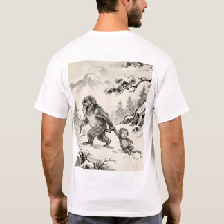 ヴィンテージ日本ザルTシャツ Tシャツ