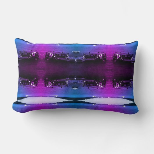 ヴィンテージ日本三木本アイランドパールダイバーボート ランバークッション (正面)