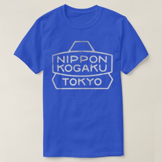 ヴィンテージ日本光学カメラ Tシャツ (デザイン正面)