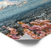 ヴィンテージ日本富士山トラベルポスター ポスター (角)