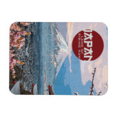 ヴィンテージ日本富士山トラベル マグネット (横)