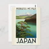 ヴィンテージ日本山フジトラベル ポストカード (正面/裏面)