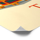 ヴィンテージ日本山富士塔 ポスター (角)