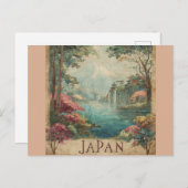 ヴィンテージ日本山富士自然旅行 ポストカード (正面/裏面)