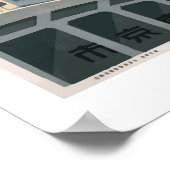 ヴィンテージ日本旅行クラシックポスター1930 ポスター (角)