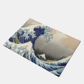 ヴィンテージ日本美術海景観素晴らし波 ドアマット (アングル)