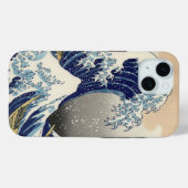 ヴィンテージ日本美術海景観素晴らし波 Case-Mate iPhoneケース (裏面 (横))