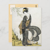 ヴィンテージ日本美術 ポストカード (正面/裏面)