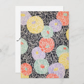 ヴィンテージ日本美術 招待状 (正面/裏面)