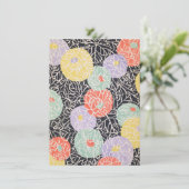 ヴィンテージ日本美術 招待状 (スタンド正面)