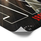 ヴィンテージ日本鉄道 ポスター (角)