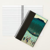 ヴィンテージ日本 – 土山鈴鹿川 ノートブック (内側)